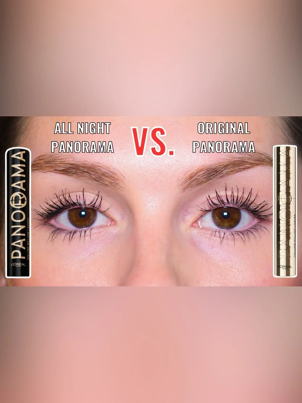 L'Oréal Panorama Voluminous Mascara — All Night Black 3-Pack